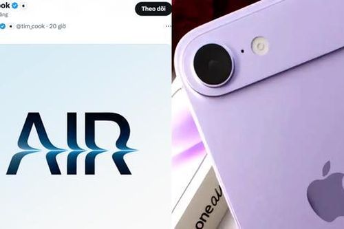 CEO Tim Cook hé lộ sản phẩm 'Air' sẽ ra mắt trong tuần này, có phải iPhone?