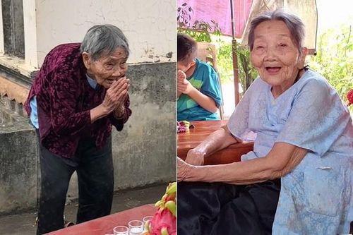 Video cụ bà vượt 300 km về quê thắp hương cho mẹ hút 1,4 triệu lượt xem