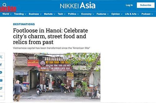 Báo Nikkei Asia giới thiệu những 'nét quyến rũ' của Hà Nội