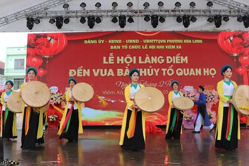 Lễ hội làng Diềm - dấu ấn miền Quan họ