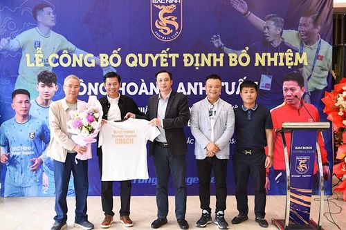 Câu lạc bộ Bóng đá Bắc Ninh bổ nhiệm huấn luyện viên trưởng mới