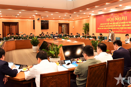 Bộ Quốc phòng và TP Hà Nội làm việc về một số nhiệm vụ quân sự, quốc phòng