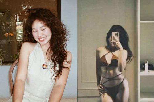 Con gái hoa khôi bóng chuyền Kim Huệ lên đồ cực cháy