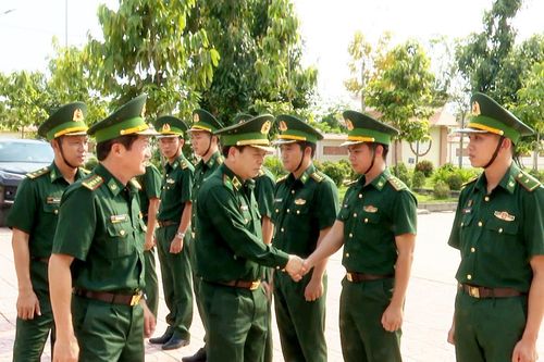 Bộ Tư lệnh BĐBP kiểm tra công tác phòng, chống tội phạm tại BĐBP Long An