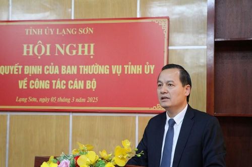Lạng Sơn có Tân Bí thư Thành ủy