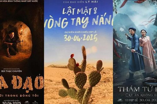 Rạp chiếu dịp 30/4: 'Cuộc chiến' giữa phim chiến tranh, trinh thám và 'chữa lành'
