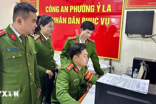 Công an cấp xã giải quyết 35 thủ tục hành chính, dịch vụ công trực tuyến từ 1/3