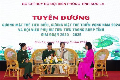 Tuyên dương các điển hình tiên tiến, tiêu biểu Bộ đội Biên phòng Sơn La