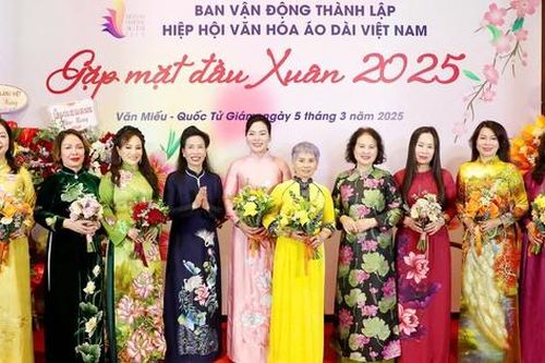 Ra mắt Ban Vận động Hiệp hội Văn hóa Áo dài Việt Nam