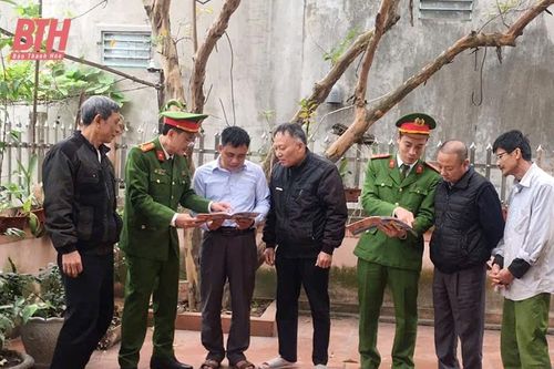 Xây dựng Công an phường Tào Xuyên điển hình, kiểu mẫu về an ninh, trật tự và trật tự đô thị