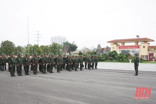 Bộ CHQS tỉnh huấn luyện, luyện tập chuyển trạng thái sẵn sàng chiến đấu