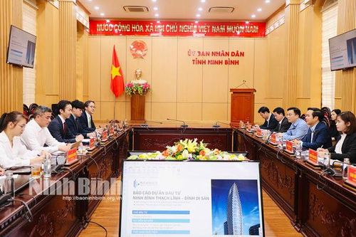 Đồng chí Chủ tịch UBND tỉnh tiếp và làm việc với nhà đầu tư Nhật Bản