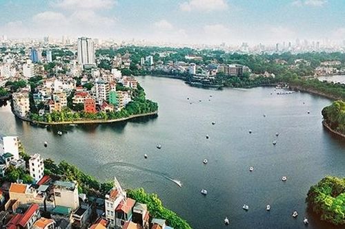 Nước bổ cập cho Hồ Tây sẽ được xử lý qua bãi lọc trồng cây ngập nước