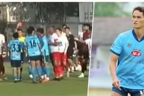 Cầu thủ đấm trọng tài bị 'treo giò' 5 năm