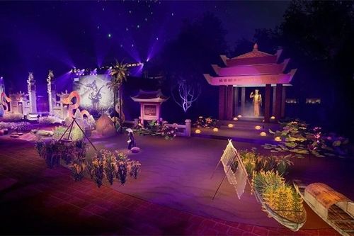 Tái hiện nghi lễ cổ trong 'Linh Lang - Khí thiêng hội tụ - Long Biên tỏa sáng'
