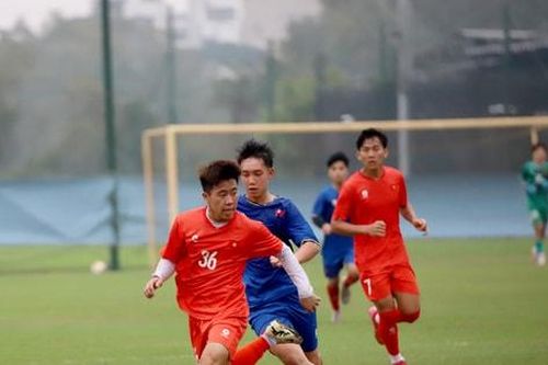 Đội tuyển U17 Việt Nam thắng đậm 'quân xanh' U17 PVF trong trận giao hữu