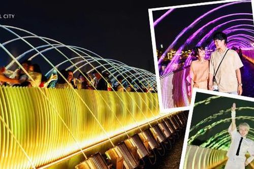 Tọa độ check-in Valentine Trắng: 'Cheap moment' cùng Đức Phúc tại cầu Ánh Trăng