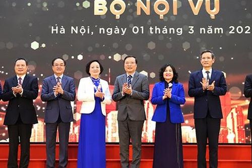PHÂN CÔNG CÔNG TÁC BỘ TRƯỞNG VÀ CÁC THỨ TRƯỞNG BỘ NỘI VỤ