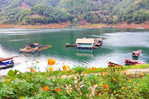 Đà Bắc thơ mộng giữa mùa xuân