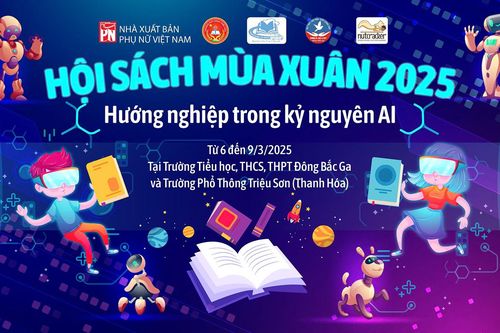 Hội sách Mùa xuân với chủ đề 'Hướng nghiệp trong kỷ nguyên AI'