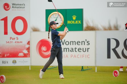 Nữ golfer Lê Chúc An lọt Top 10 sau vòng 1 WAAP 2025