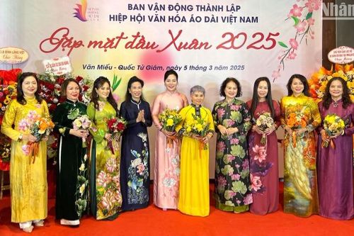 Ra mắt Ban Vận động thành lập Hiệp hội Văn hóa Áo dài Việt Nam