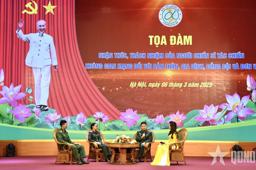 Nâng cao nhận thức, trách nhiệm của người chiến sĩ tác chiến không gian mạng