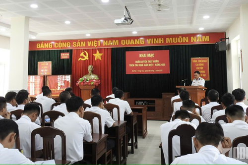 Huấn luyện thay quân trên các nhà giàn đợt 1
