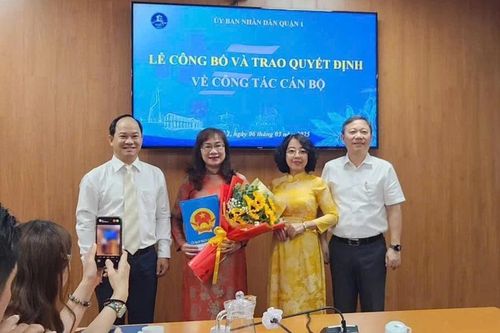 TPHCM: Hiệu trưởng trường THCS được bổ nhiệm làm Trưởng Phòng GD&ĐT Quận 1