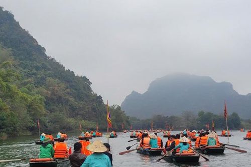 Doanh thu ngành du lịch Ninh Bình ước đạt trên 3.113 tỷ đồng trong 2 tháng đầu năm