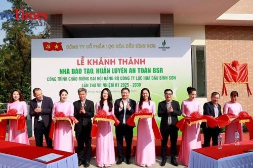 BSR khánh thành công trình Nhà đào tạo, huấn luyện an toàn