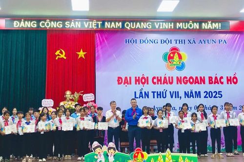 Ayun Pa: Đại hội Cháu ngoan Bác Hồ lần thứ VII, năm 2025