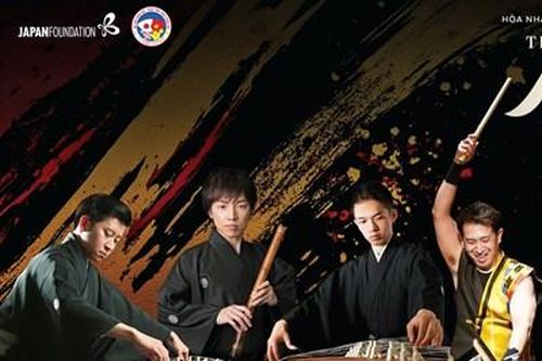 Nhóm nhạc truyền thống Nhật Bản đến Huế biểu diễn