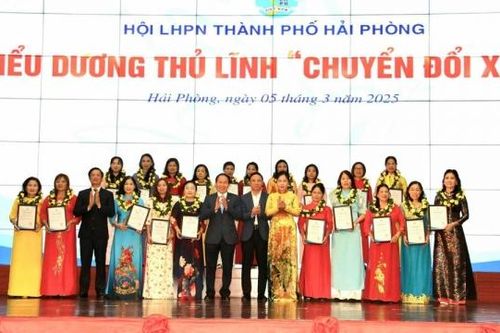 Hải Phòng: Vinh danh 20 nữ thủ lĩnh chuyển đổi xanh