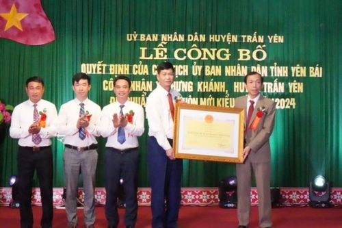 Yên Bái: Xã Hưng Khánh đạt chuẩn nông thôn mới kiểu mẫu