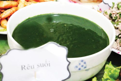 Canh rêu suối - hương vị thanh mát của núi rừng