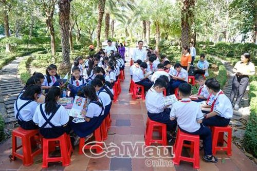 Xanh hóa không gian đọc sách