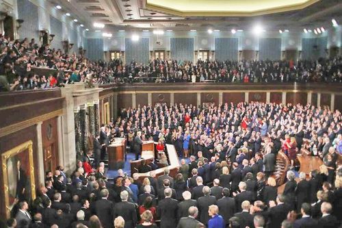 Tổng thống Donald Trump phát biểu trước Quốc hội Mỹ: Vạch rõ tầm nhìn phía trước
