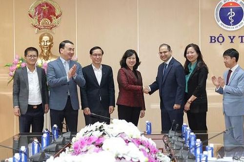 Thúc đẩy hợp tác giữa Bộ Y tế và AstraZeneca để góp phần chăm sóc sức khỏe nhân dân Việt Nam tốt hơn