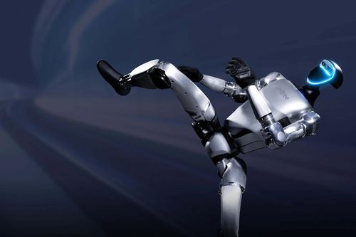 Robot Trung Quốc xoay 720 độ đá văng vũ khí đối thủ