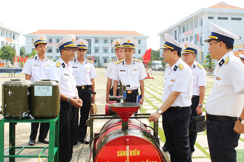 Vùng 2 Hải quân: Đưa nhiều sáng kiến vào huấn luyện