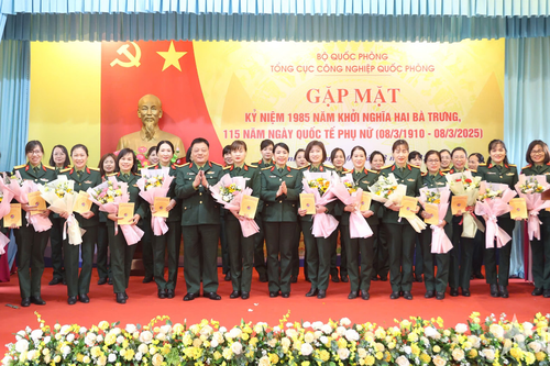 Phụ nữ Tổng cục Công nghiệp quốc phòng đoàn kết, phấn đấu hoàn thành tốt mọi nhiệm vụ