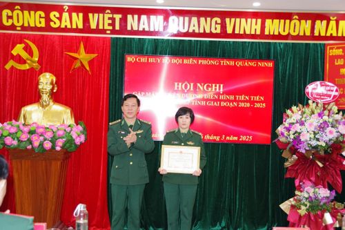 BĐBP Quảng Ninh gặp mặt, tuyên dương điển hình tiên tiến trong phụ nữ BĐBP tỉnh giai đoạn 2020 - 2025