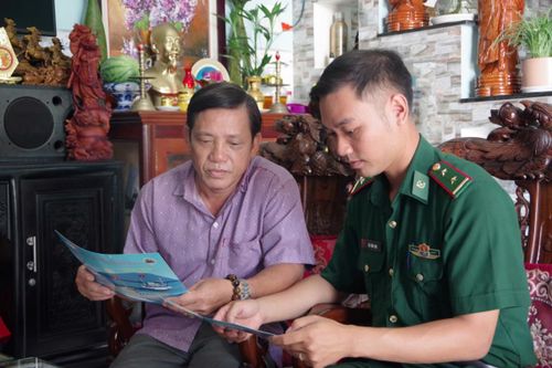 Sĩ quan trẻ Biên phòng nhiệt huyết vì cuộc sống cộng đồng