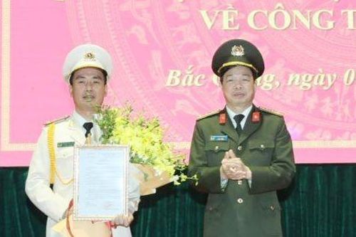 Công bố quyết định bổ nhiệm Phó Giám đốc Công an tỉnh Bắc Giang
