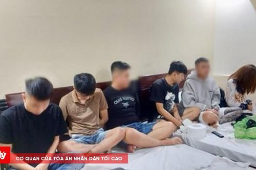 Nhóm đối tượng tổ chức sử dụng trái phép ma túy trong khách sạn