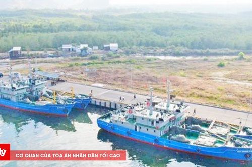 Bộ CHQS Kiên Giang tiếp nhận 4 tàu dịch vụ hậu cần nghề cá