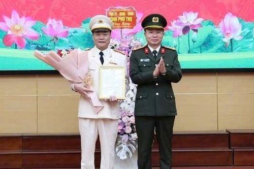 Bổ nhiệm Phó Giám đốc Công an các tỉnh Bắc Giang, Phú Thọ, Điện Biên