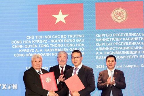 Việt Nam-Kyrgyzstan thúc đẩy hợp tác thương mại, đầu tư