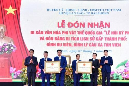 Hải Phòng có thêm di sản văn hóa phi vật thể quốc gia